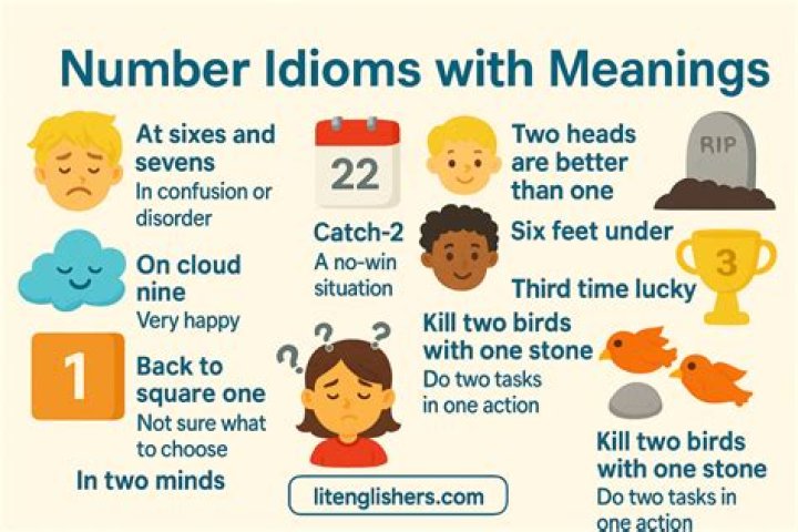 12 English number idioms to make your writing count - YP