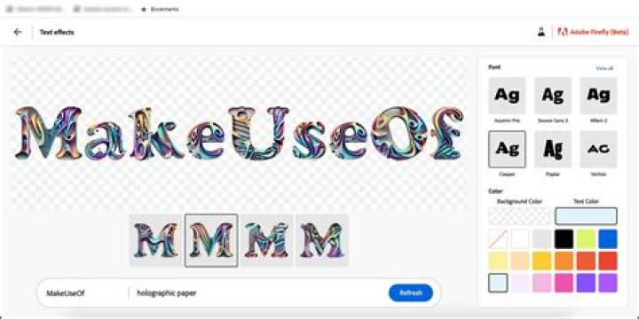 13 Great Prompt Ideas for AI Font Generation in Adobe Firefly