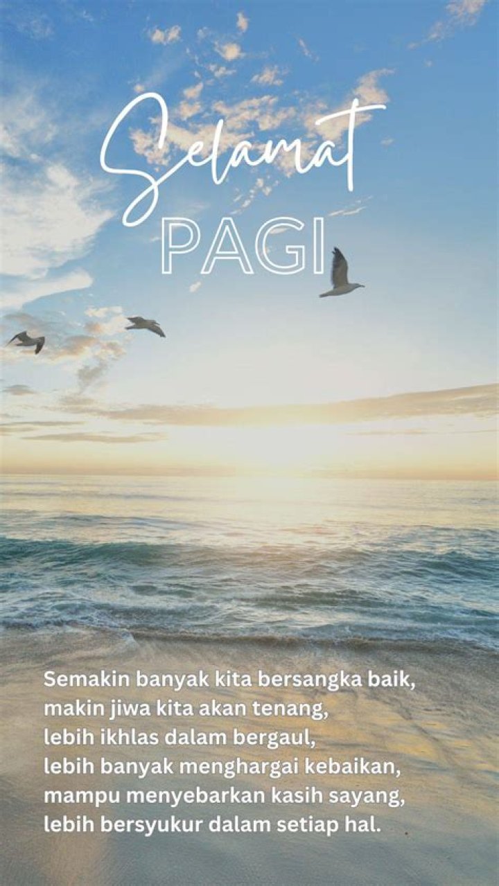 25 Ucapan Selamat Pagi yang Romantis