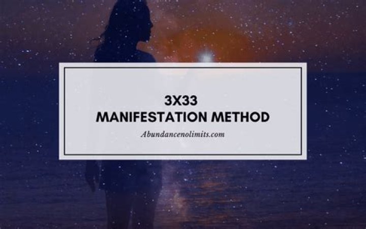 3 x 33 Manifestation