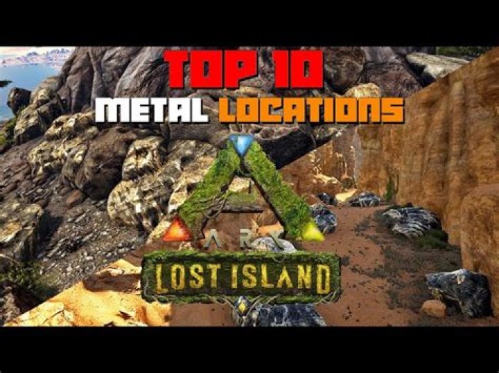 5 best metal spawn locations in ARK: Lost Island