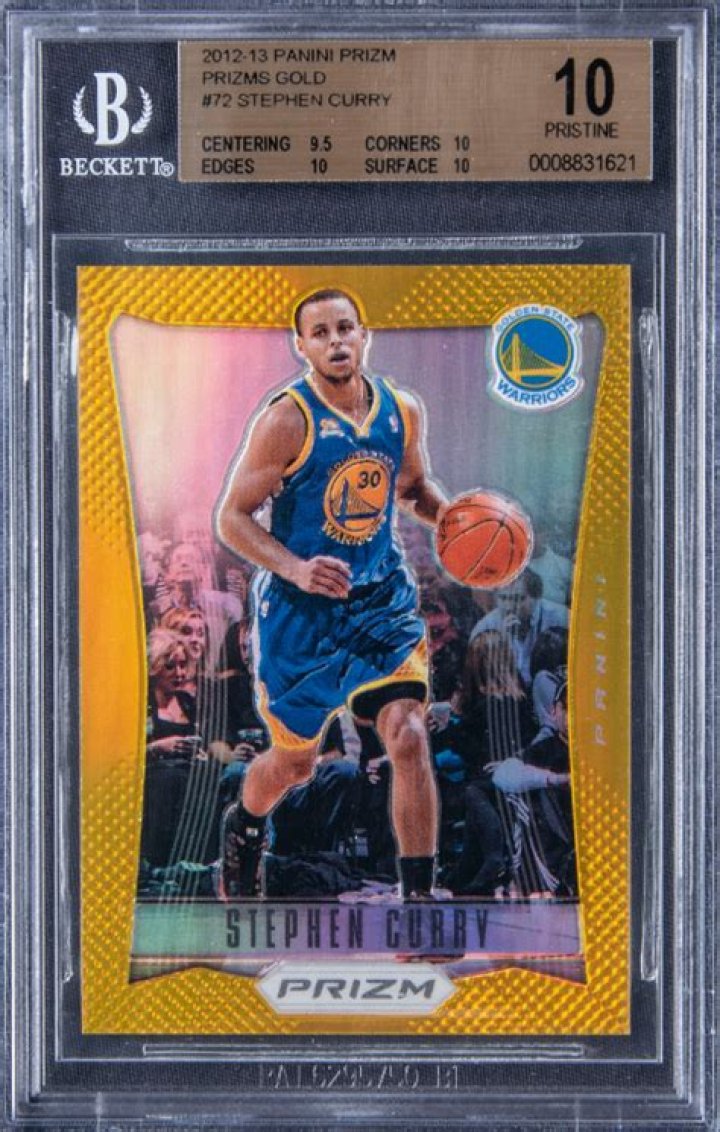 5 most valuable NBA trading cards ranked, featuring Stephen Curry's rookie card