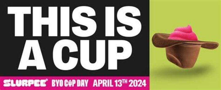 7-Eleven's 'Bring Your Own Cup Day' returns this spring for Slurpee fans