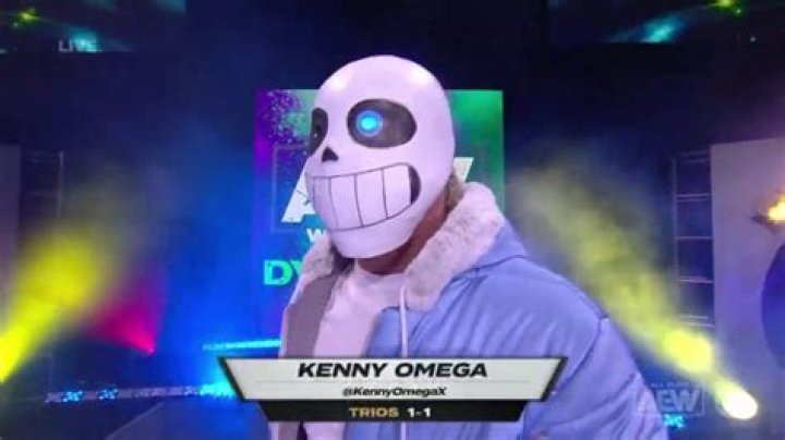 AEW's Kenny Omega channels Undertale's Sans in epic entrance