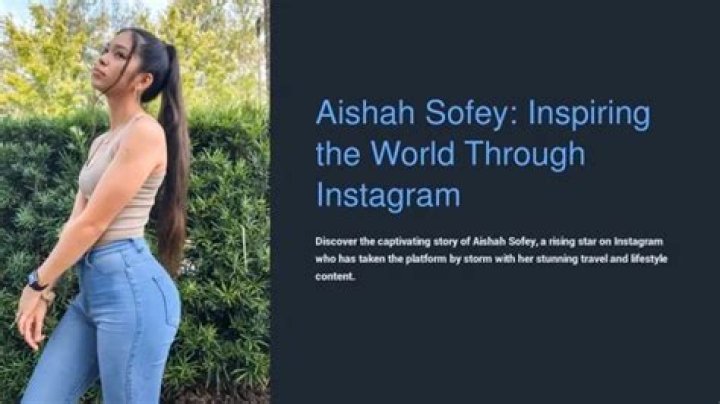 Aishah Sofey: The Rising Star In The Digital Era