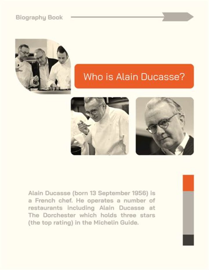 Alain Ducasse Biography