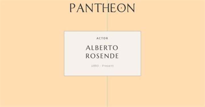 Alberto Rosende Biography