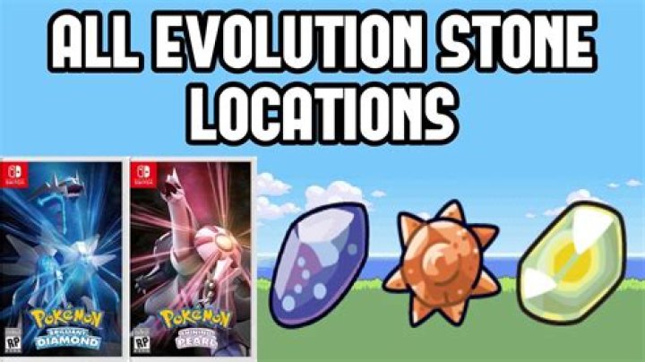 All Evolution Stone locations in Pokemon Brilliant Diamond & Shining Pearl