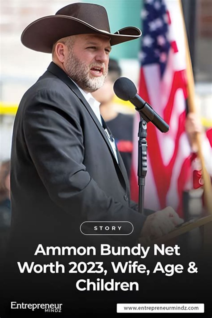 Ammon Bundy Net Worth 2024