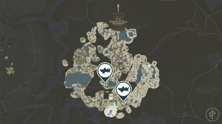 Ancient arowana locations in Zelda Tears of the Kingdom