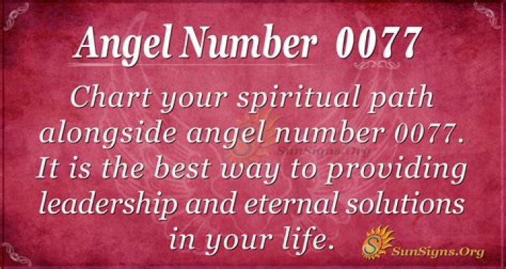 Angel Number 0077 Meaning And Significance
