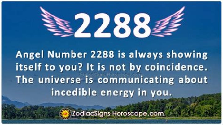 Angel Number 2288 Meaning And Significance