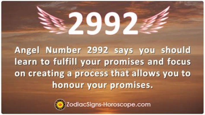 Angel Number 2992 Meaning And Significance