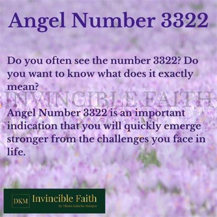 Angel Number 3322 Meaning And Significance