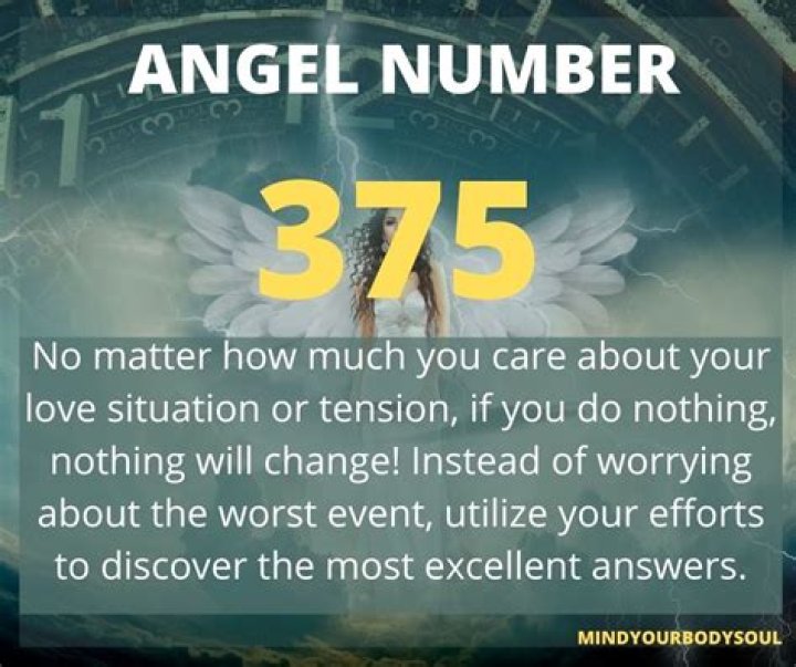 Angel Number 375 Meaning And Significance