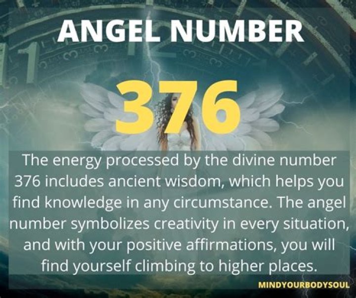 Angel Number 376 Meaning And Significance