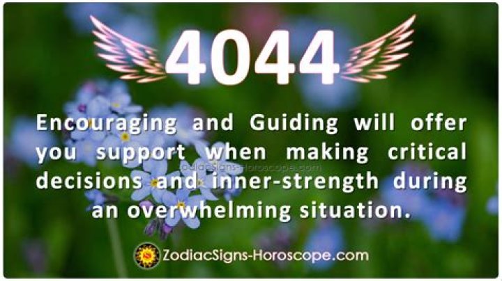 Angel Number 4044 Meaning And Significance