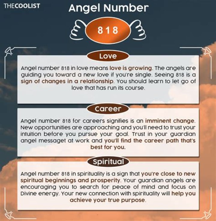 Angel Number 818 Meaning And Significance