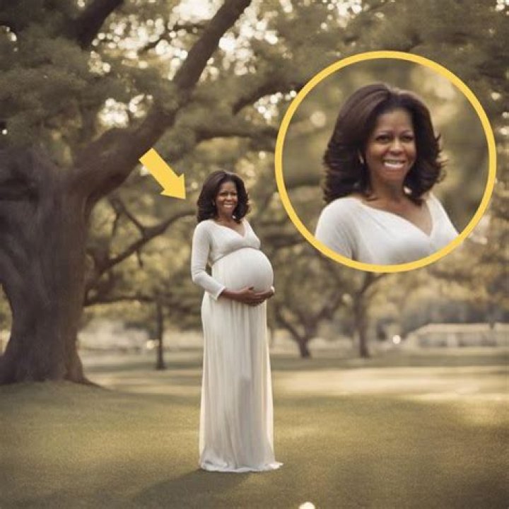 Are There Any Photos Of Michelle Obama Pregnant?