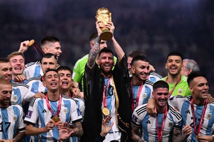Argentina players on yellow cards at the FIFA World Cup