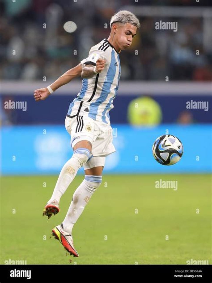 Argentina U20 starting eleven vs. Guatemala, Juan Gauto starts