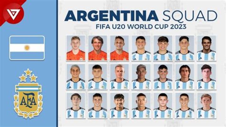 Argentina U20 team named for the 2023 U20 World Cup