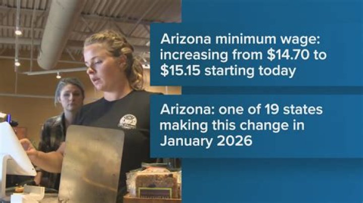 Arizona minimum wage going up to $12.80 an hour on Jan. 1
