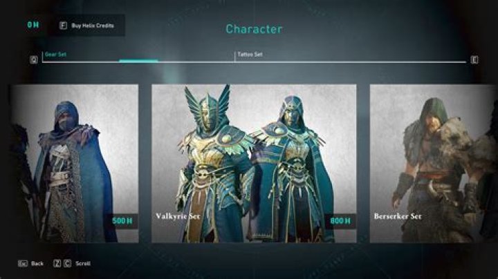 Assassin's Creed Valhalla skins and cosmetics list