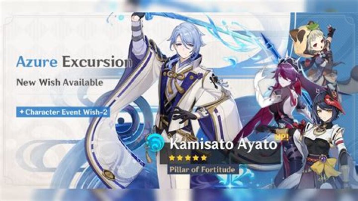 Ayato banner in Genshin Impact: Release date, 4-star characters, more