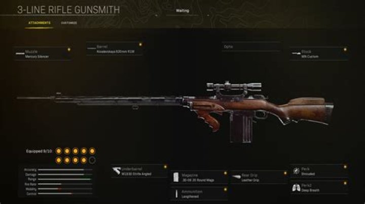 Best 3-Line Rifle Weapon Loadout Warzone Pacific Season 3
