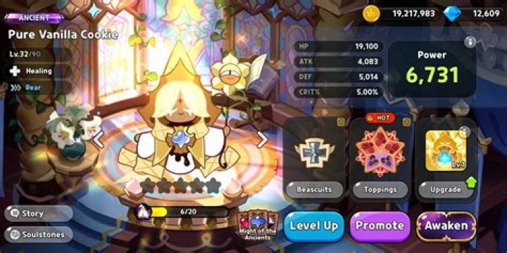 Best topping for Pure Vanilla Cookie in Cookie Run: Kingdom