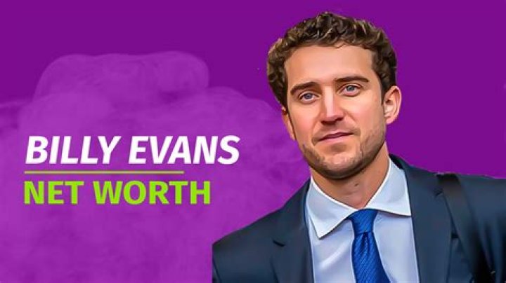Billy Evans Net Worth 2024