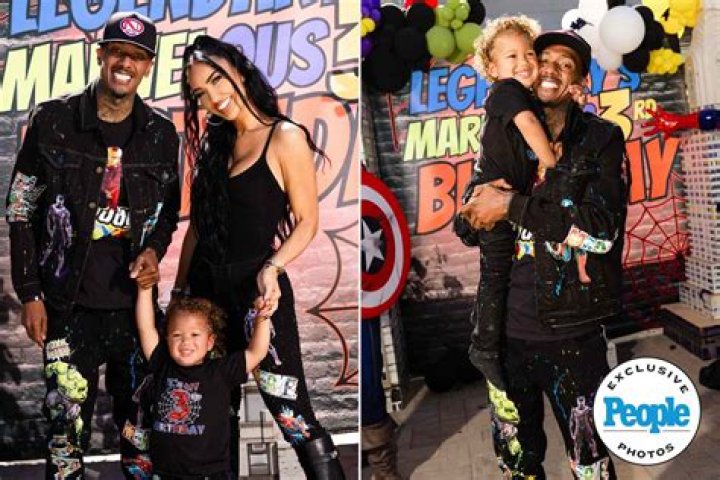 BRE TIESI AND BABY LEGENDARY LOVE CELEBRATE NICK CANNON