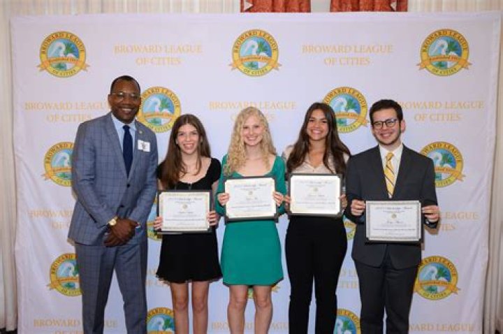 	Broward League of Cities giving out scholarships	