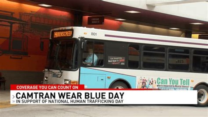 CamTran participates in National Human Trafficking Awareness event