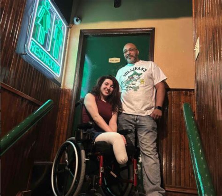 Carson Briere apologizes for pushing wheelchair down stairs