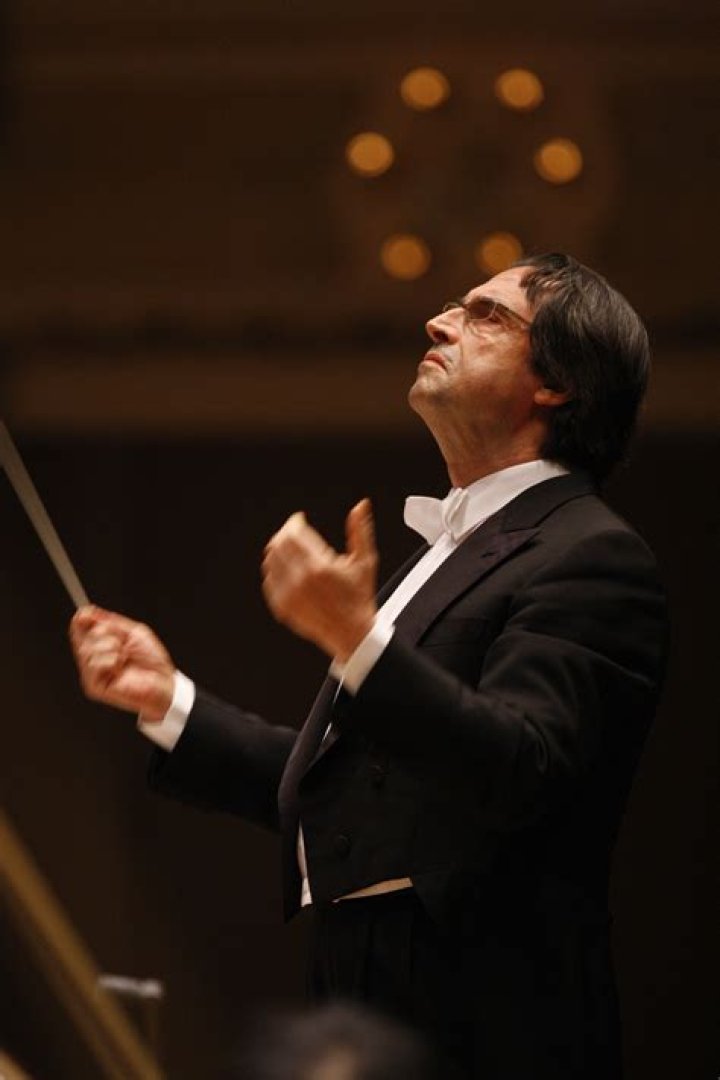 	Chicago Symphony Orchestra conductor Riccardo Muti	