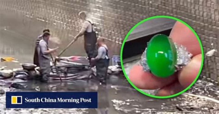 China father drops US$140,000 jade ring from high-rise window into drainage ditch, successful 4-day search sparks firework party