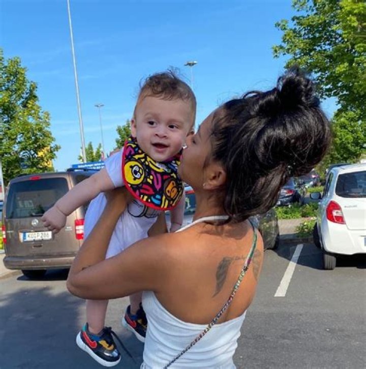 CHRIS BROWN’S GIRLFRIEND, AMMIKA HARRIS, DOTES ON THEIR SON IN NEW PHOTOS