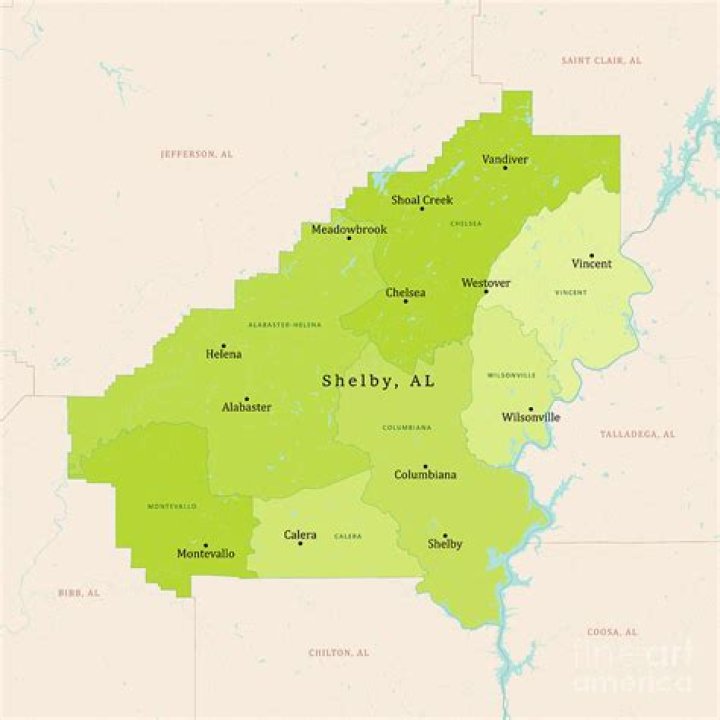 Cities in Shelby County, Alabama