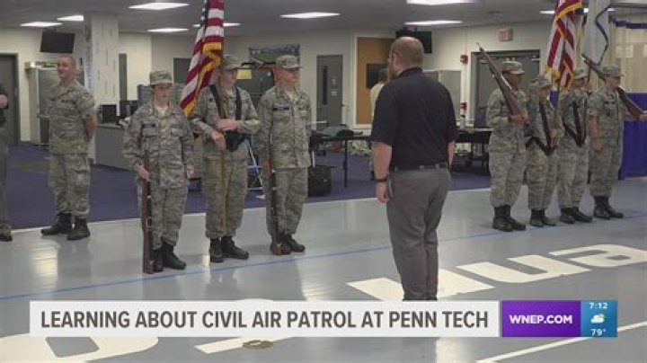 Civil Air Patrol club at Memorial Middle School, May 2, 2017