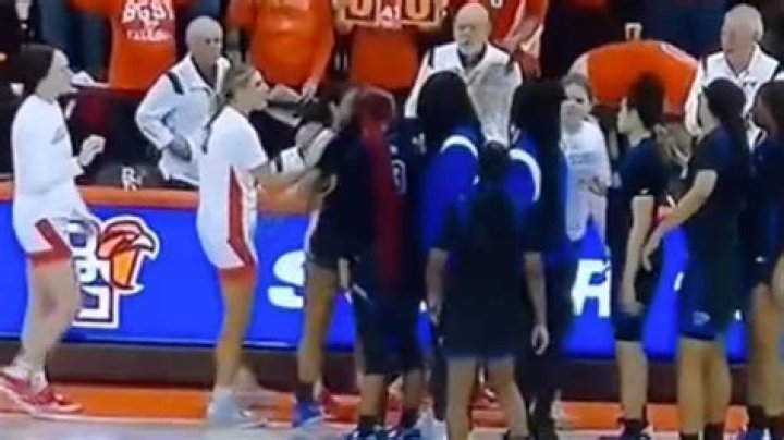 College basketball player charged with assault after punching opponent in handshake line