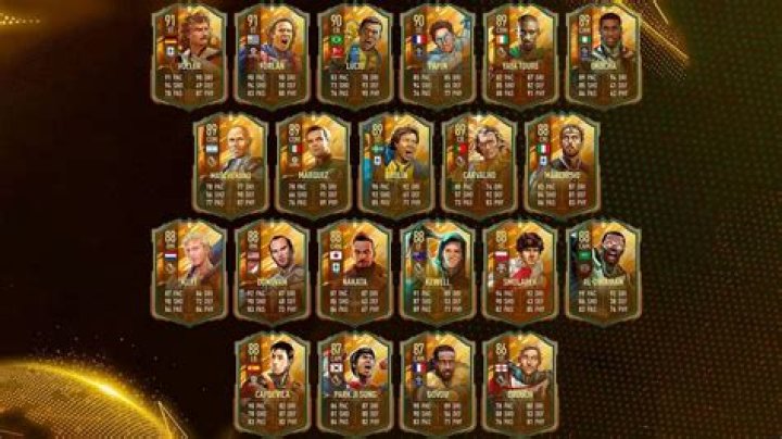 Complete list of all cards available as rewards