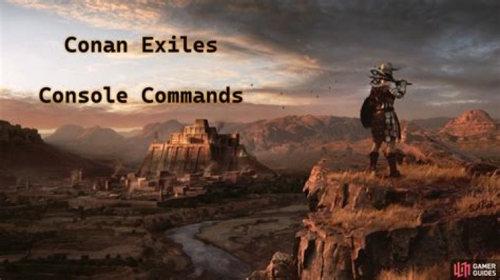 Conan Exiles: How to Use Console Commands