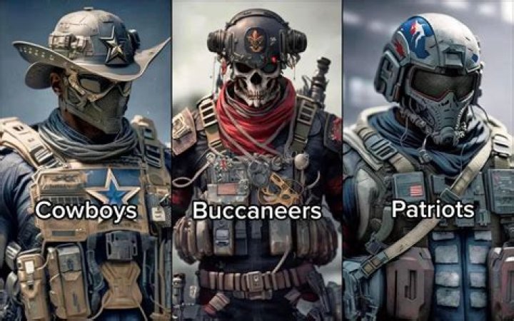 Concept art showcasing NFL Call of Duty operator skins causes a community frenzy