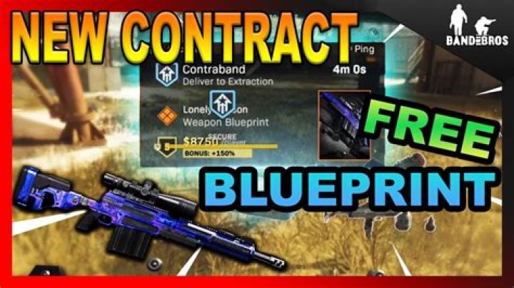 Contraband Warzone Blueprint: How to Get