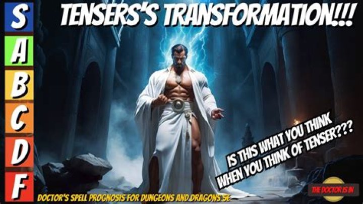 D&D 5E - Complements to Tenser's Transformation