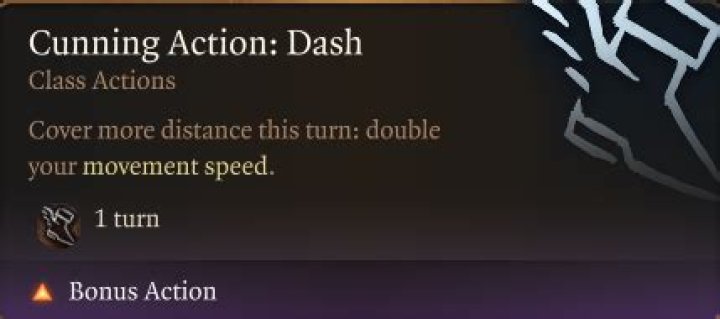 D&D 5E - Rogue's Cunning action: Double dash, etc.