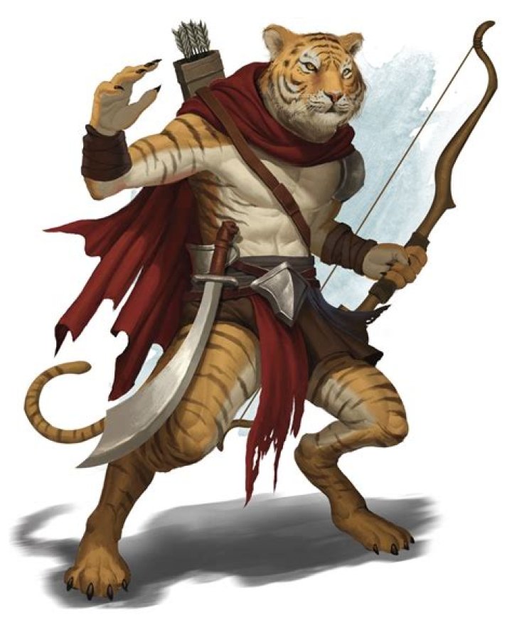 D&D 5E - weretiger v s monster