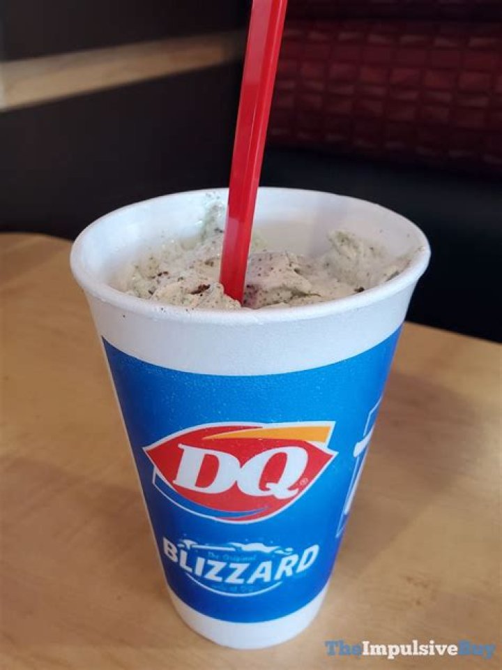 	Dairy Queen’s Thin Mint Blizzard	